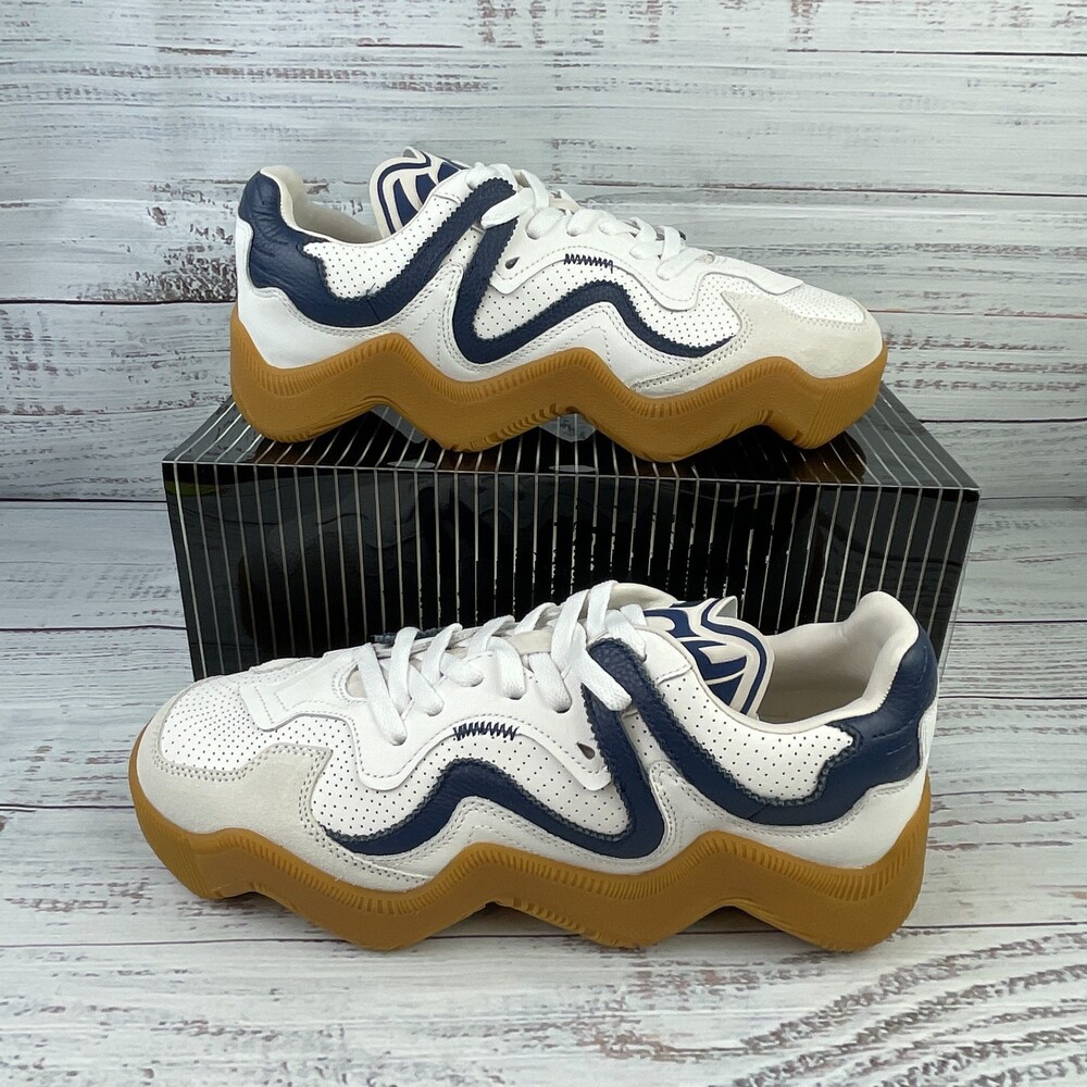 MSCHF V2.wav Mens US 11 Sneakers White Cream Navy